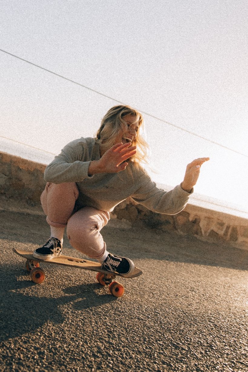 Slouchy Joggers - Pink