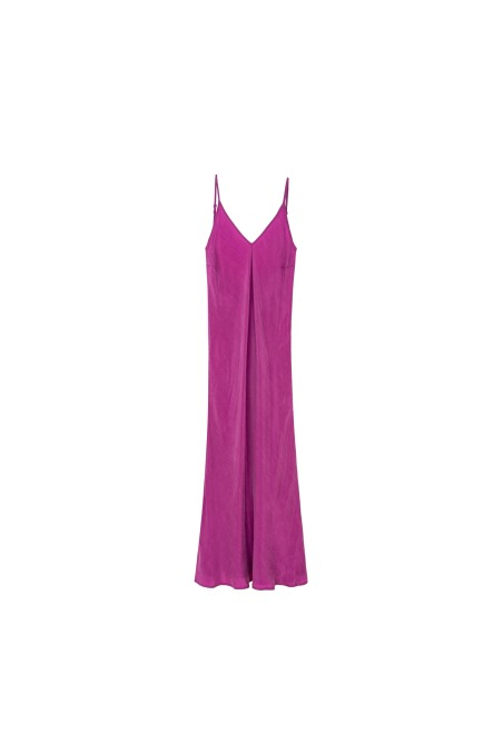 Twisted Ankle Dress - Cyclam Twisted Ankle Dress - Cyclam