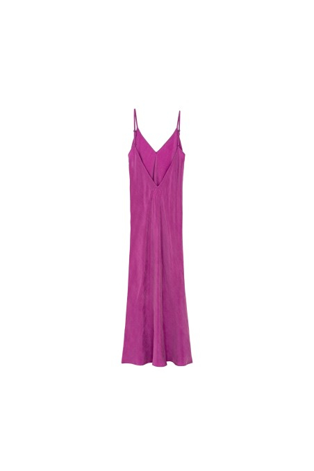 Twisted Ankle Dress - Cyclam Twisted Ankle Dress - Cyclam