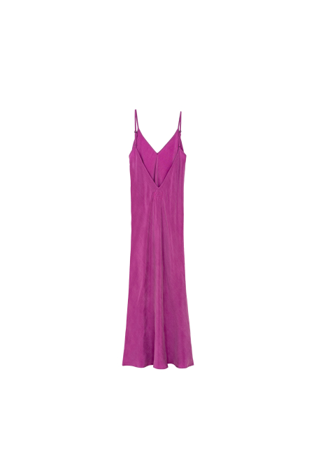 Twisted Ankle Dress - Cyclam Twisted Ankle Dress - Cyclam