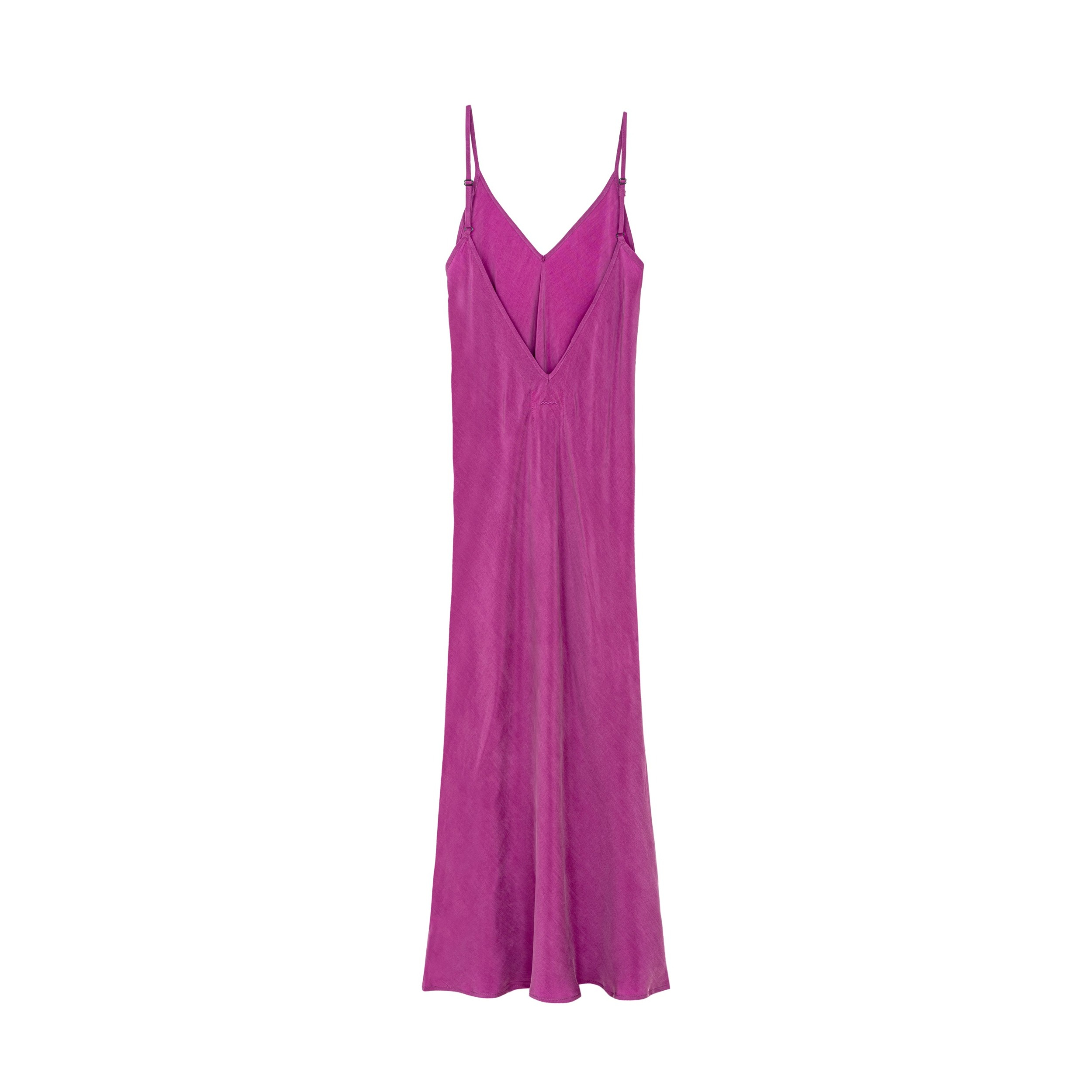 Twisted Ankle Dress - Cyclam Twisted Ankle Dress - Cyclam