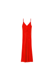 Twisted Ankle Dress - Red Twisted Ankle Dress - Red
