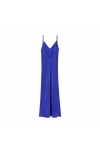 Twisted Ankle Dress - Royal Blue