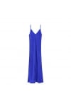Twisted Ankle Dress - Royal Blue
