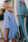 Summer Linen Shirt - Nice Blue