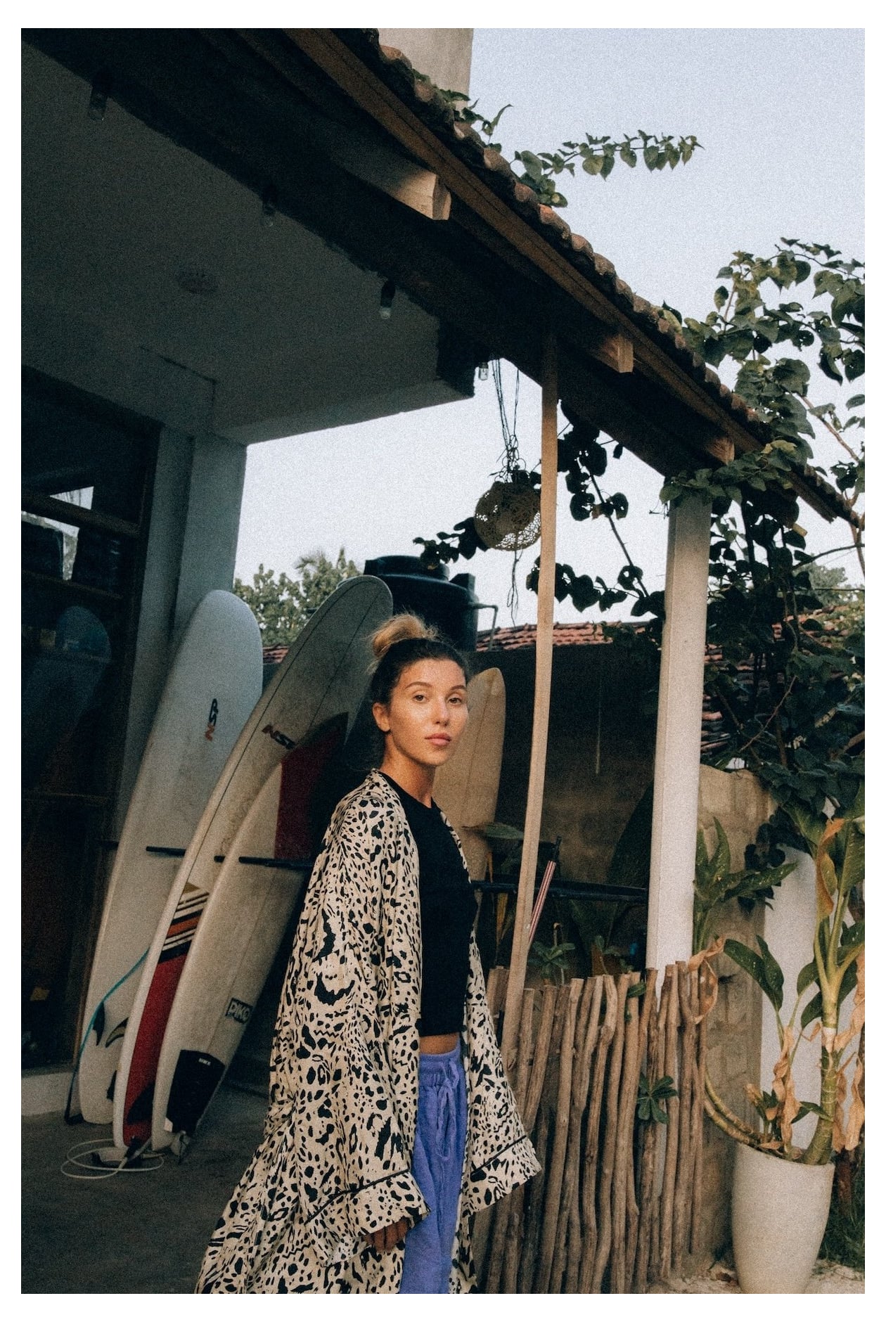 Animal Kimono - Silk Blend