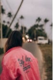 Cord Baseball Jacket - Deep Pink Cord Baseball Jacket - Deep Pink