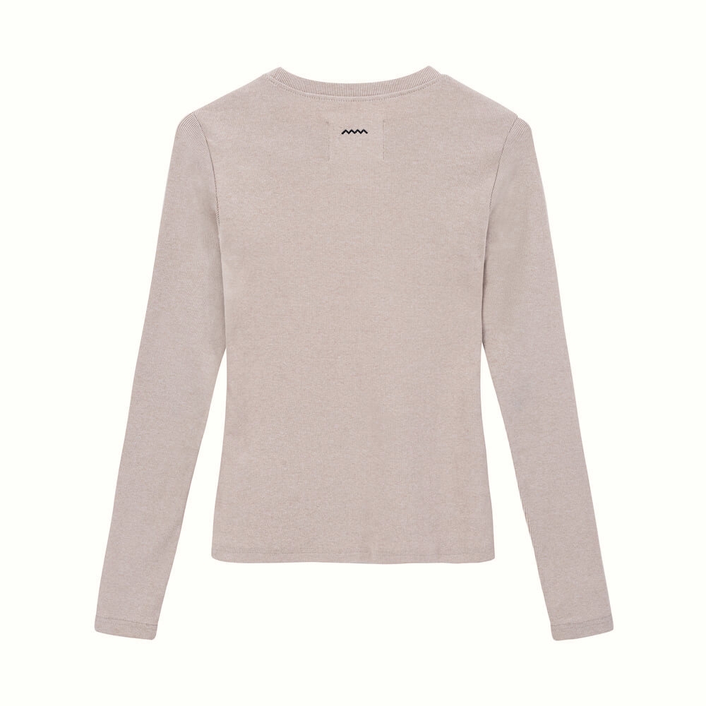 Rib Cookie Longsleeve