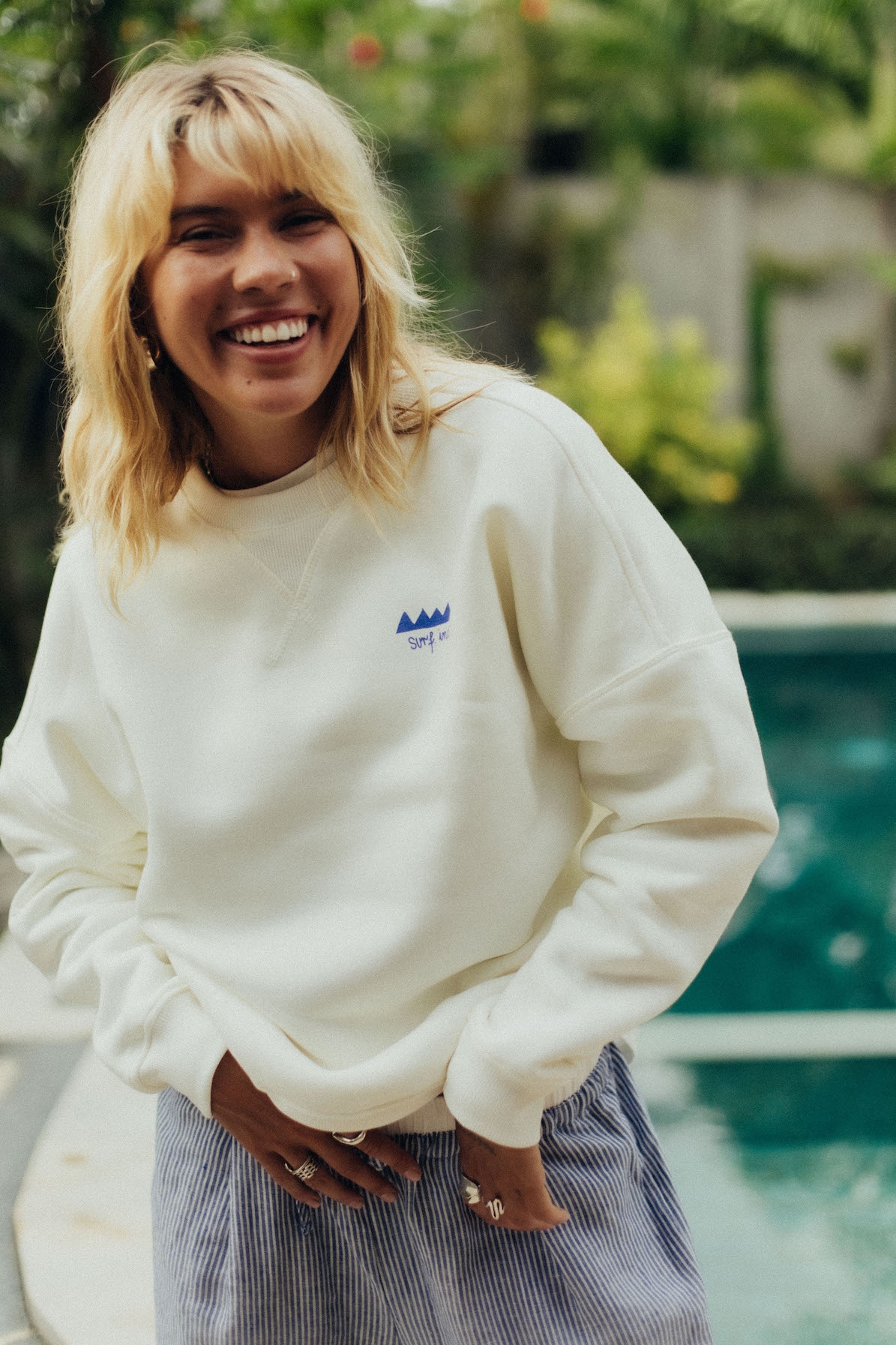 Aqua Sweat - Vintage White