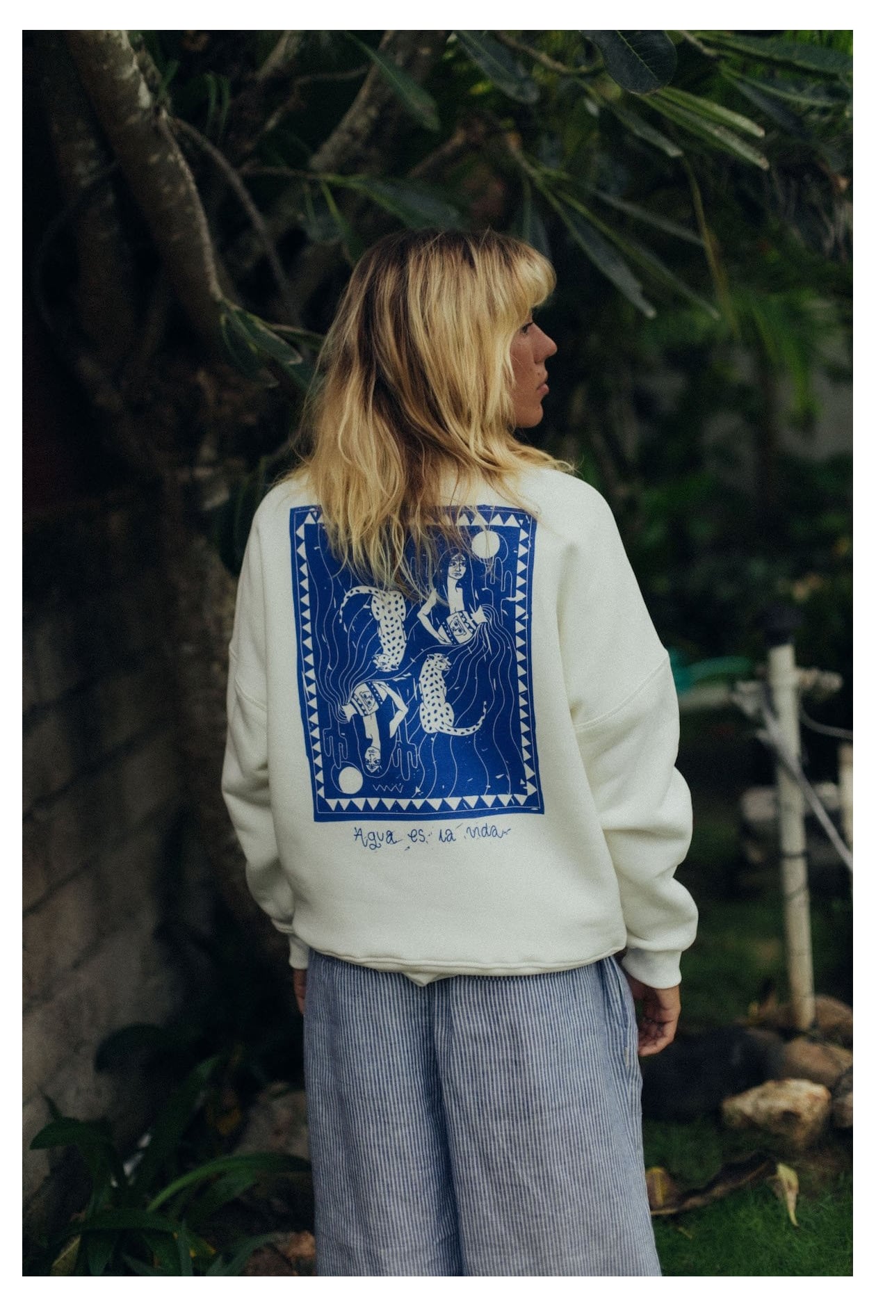 Aqua Sweat - Vintage White