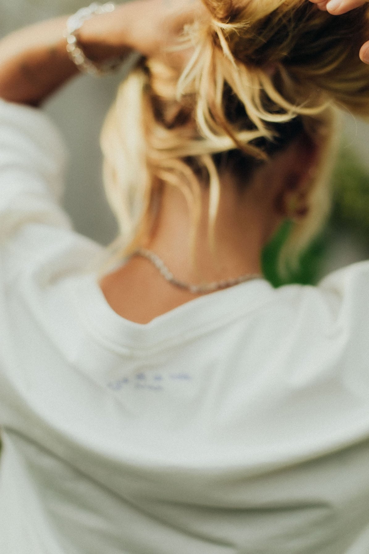 Aqua Box Tee - Vintage White