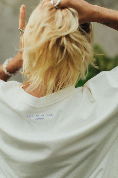 Aqua Box Tee - Vintage White Aqua Box Tee - Vintage White