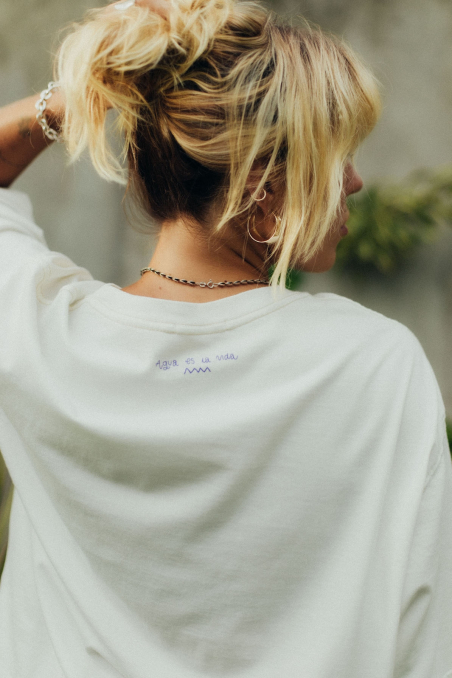 Aqua Box Tee - Vintage White Aqua Box Tee - Vintage White