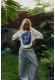 Aqua Box Tee - Vintage White