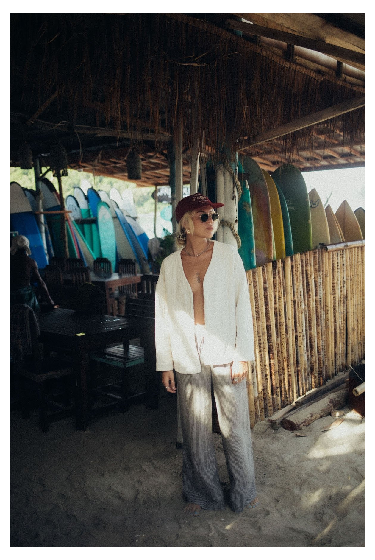 Cottage Mini Jacket - Vintage White