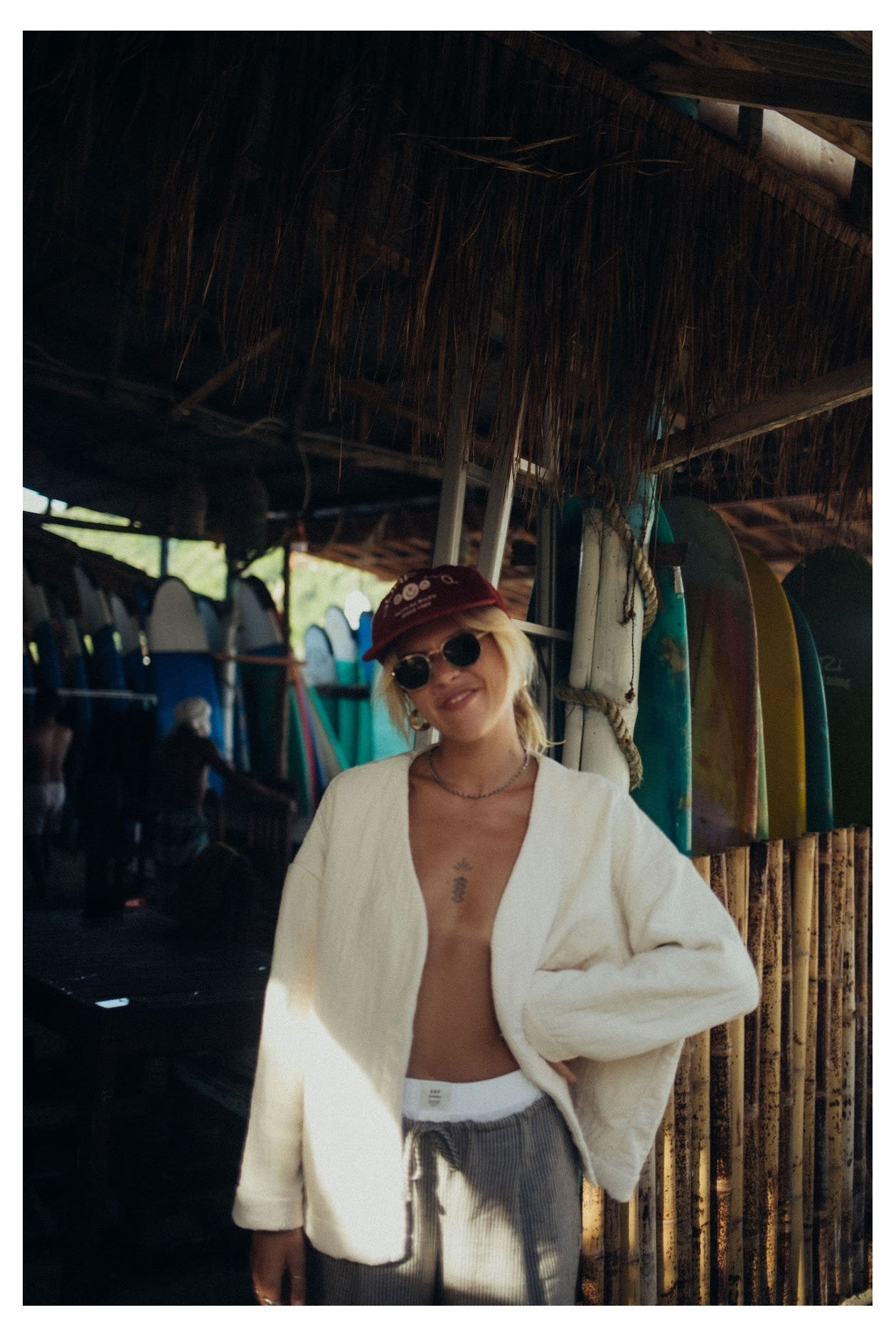 Cottage Mini Jacket - Vintage White