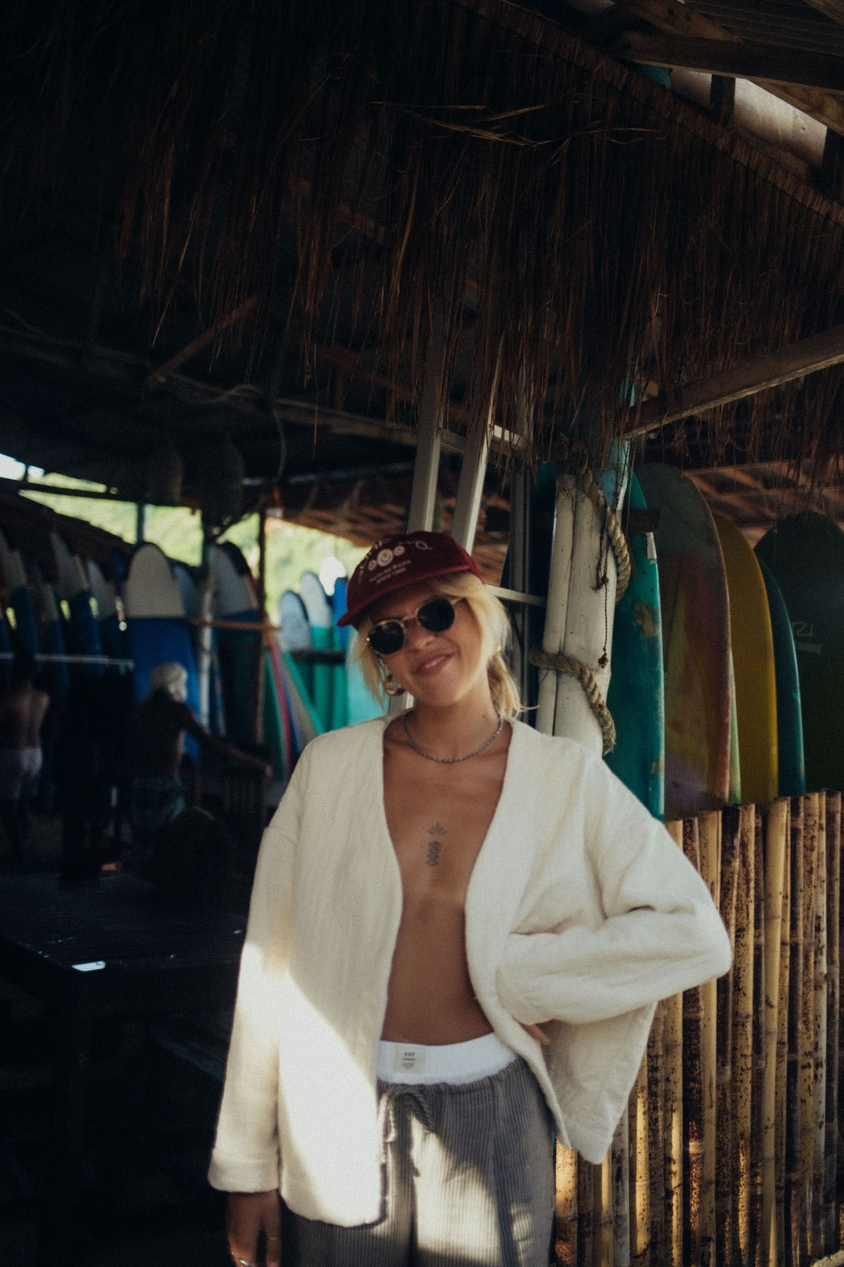 Cottage Mini Jacket - Vintage White