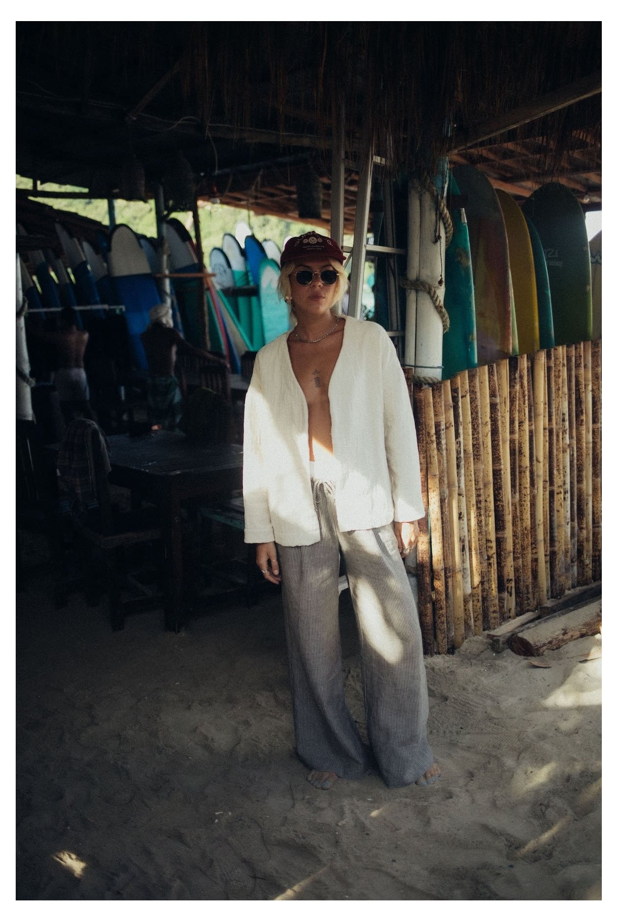 Cottage Mini Jacket - Vintage White