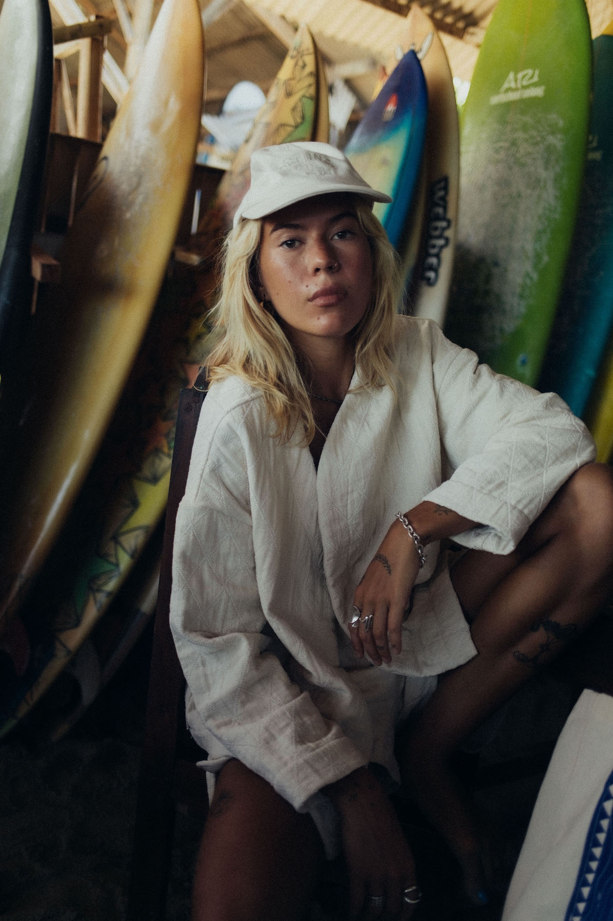 Cottage Mini Jacket - Vintage White