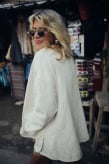 Cottage Oversized Jacket - Vintage White Cottage Oversized Jacket - Vintage White