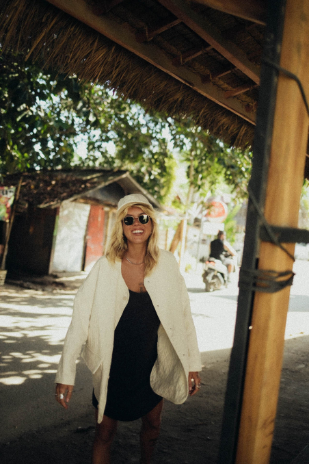 Cottage Oversized Jacket - Vintage White Cottage Oversized Jacket - Vintage White