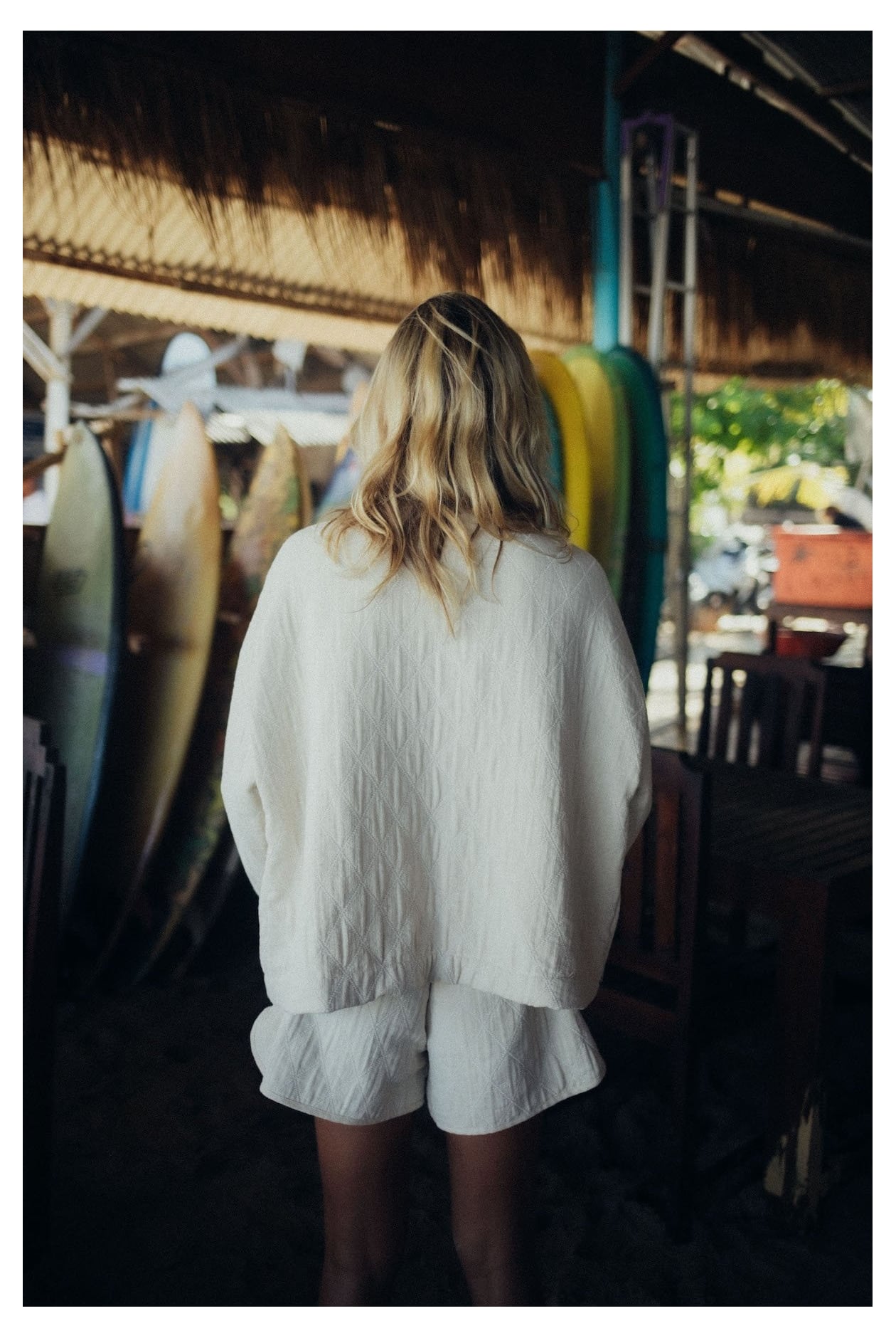 Cottage Shorts - Vintage White