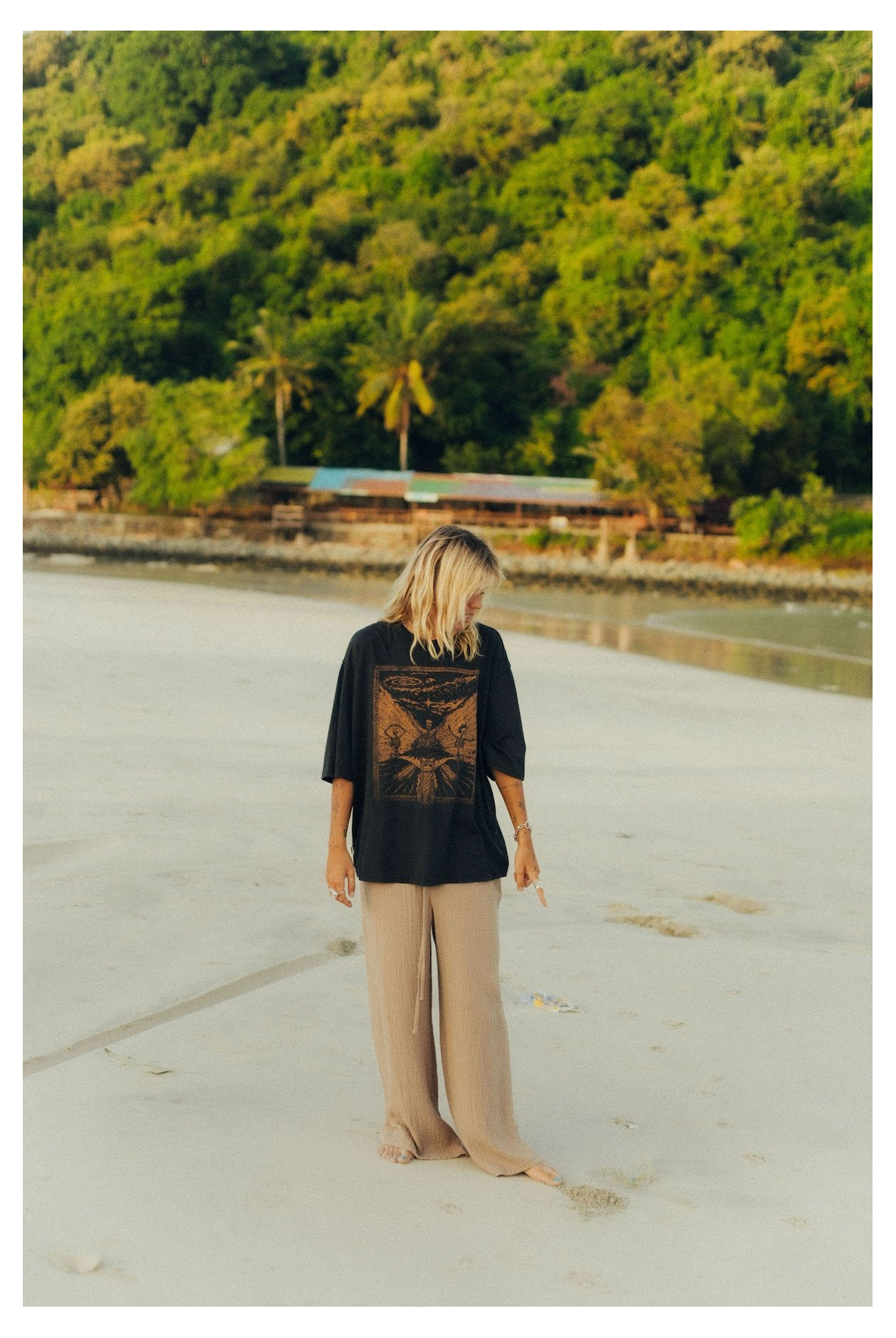 Danse Macabre Box Tee - Acid Black Danse Macabre Box Tee - Acid Black