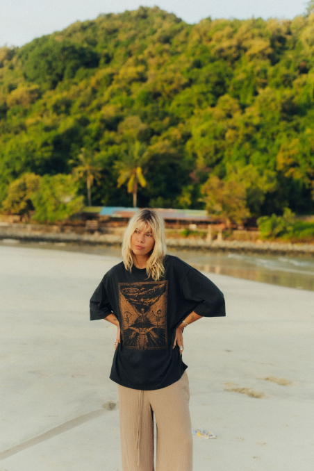 Danse Macabre Box Tee - Acid Black Danse Macabre Box Tee - Acid Black