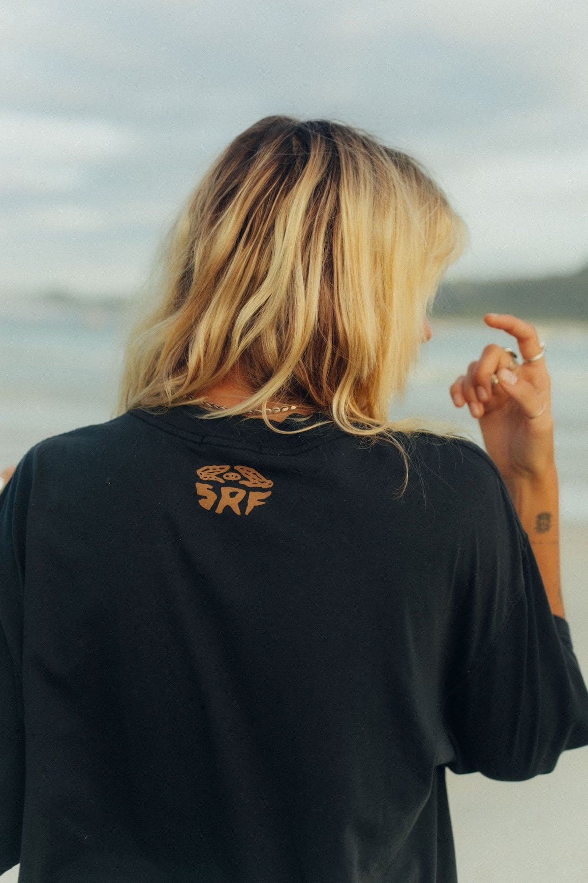 Danse Macabre Box Tee - Acid Black