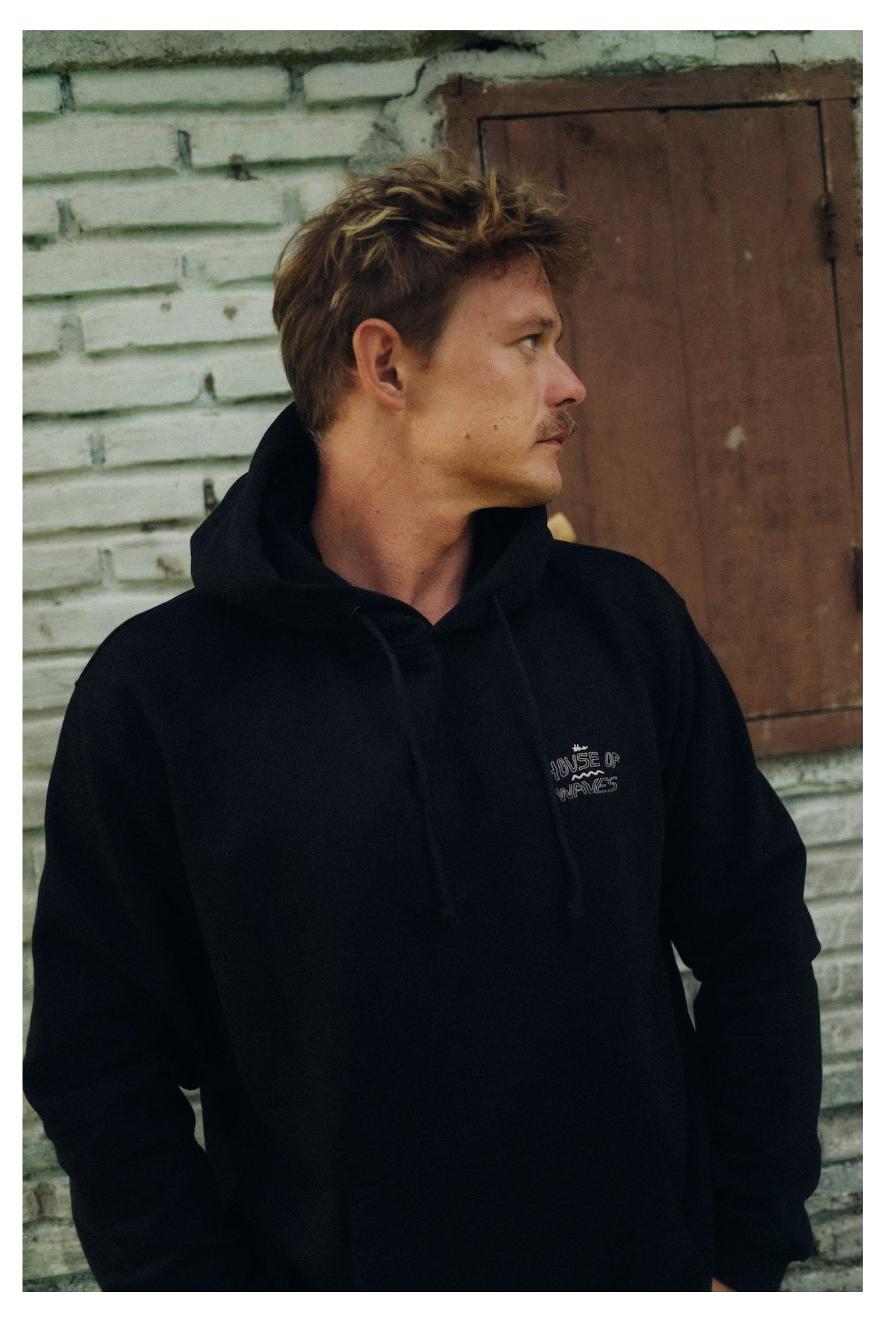 House Of Waves Hoodie - Space Black House Of Waves Hoodie - Space Black