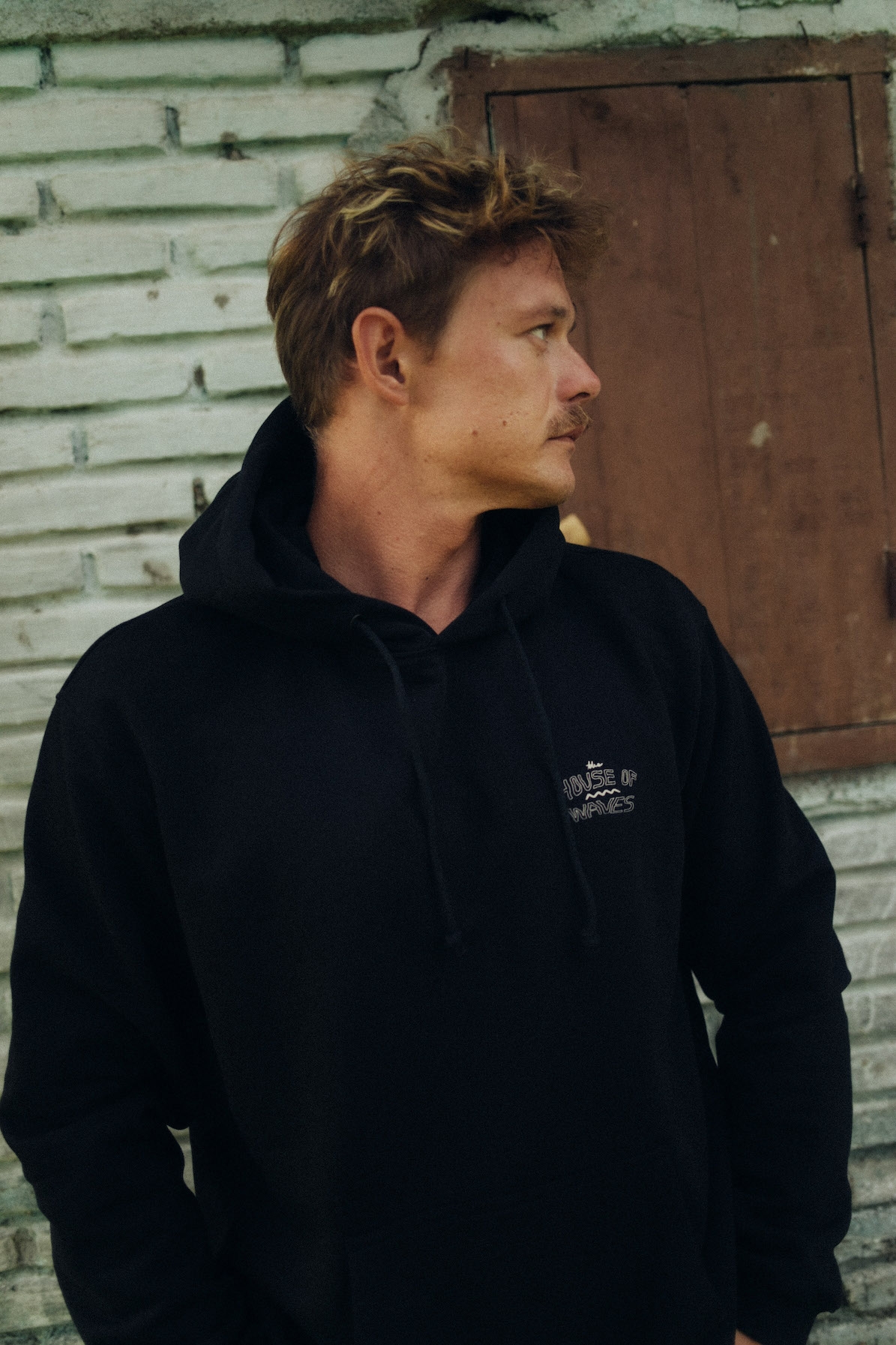 House Of Waves Hoodie - Space Black House Of Waves Hoodie - Space Black