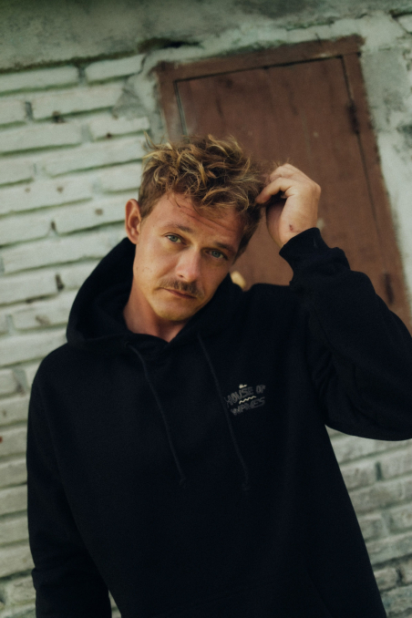 House Of Waves Hoodie - Space Black House Of Waves Hoodie - Space Black