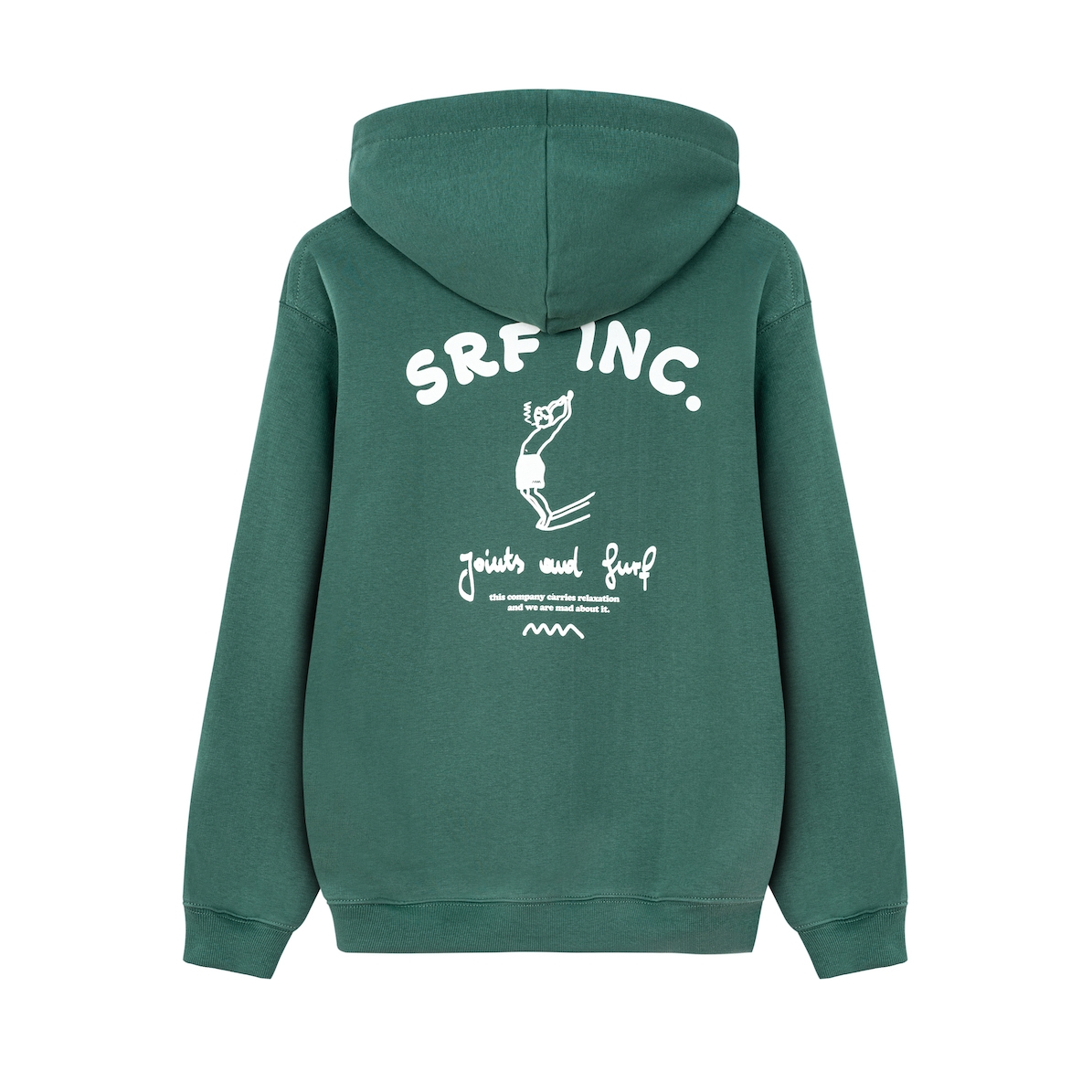 Joints & Surf Hoodie - Bottle Green