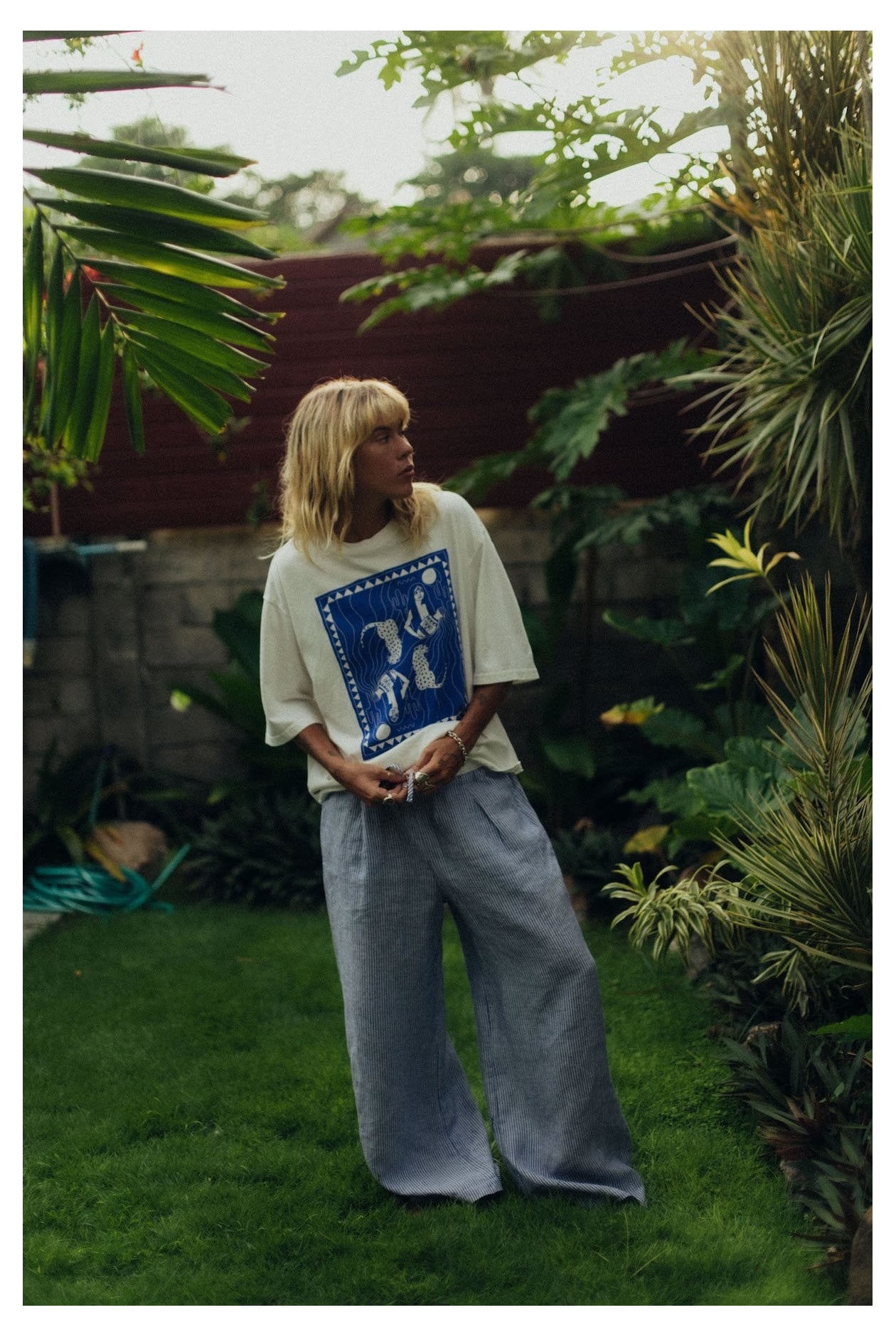 Lazy Linen Pants - Royal Blue Lazy Linen Pants - Royal Blue