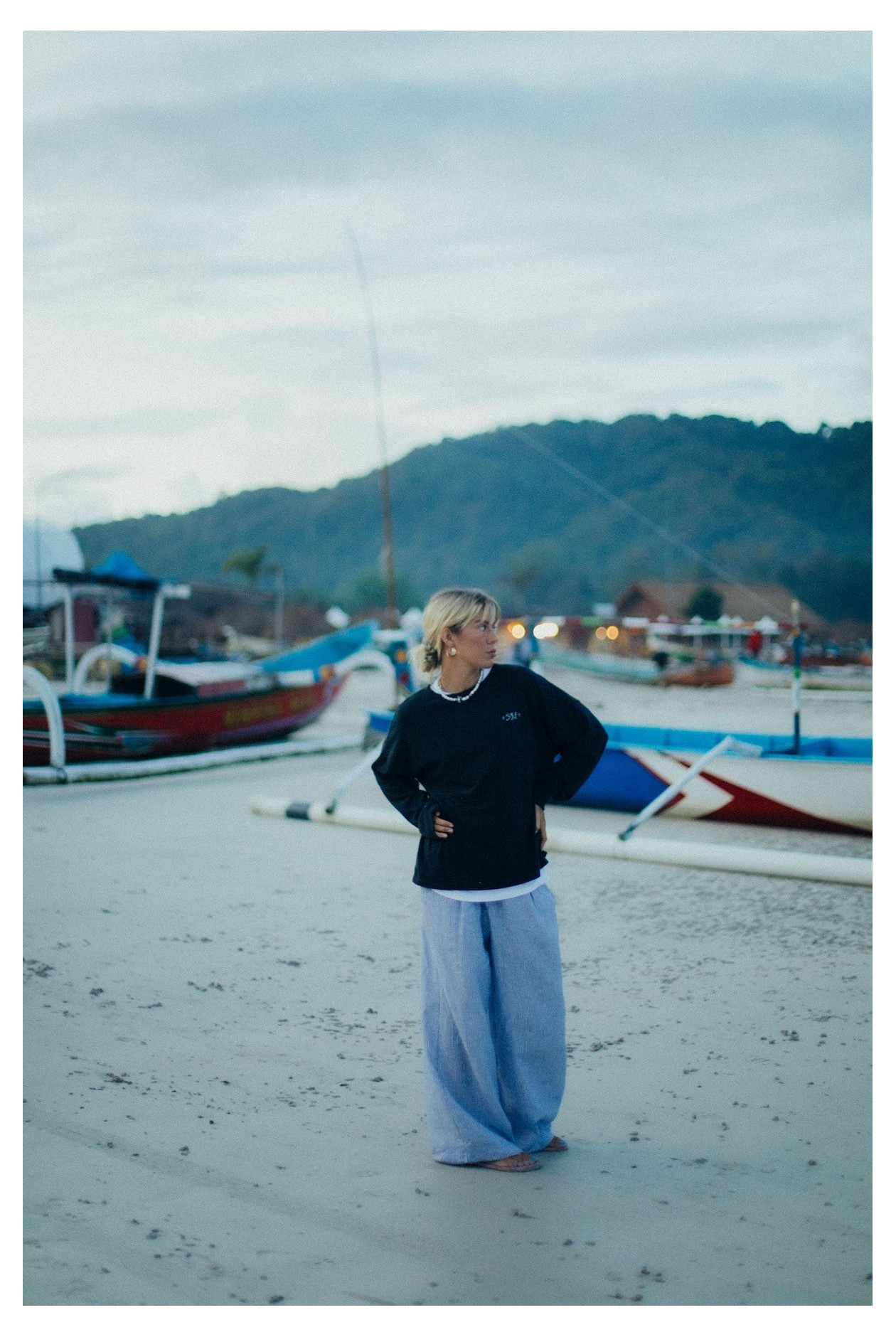 Lazy Linen Pants - Royal Blue Lazy Linen Pants - Royal Blue