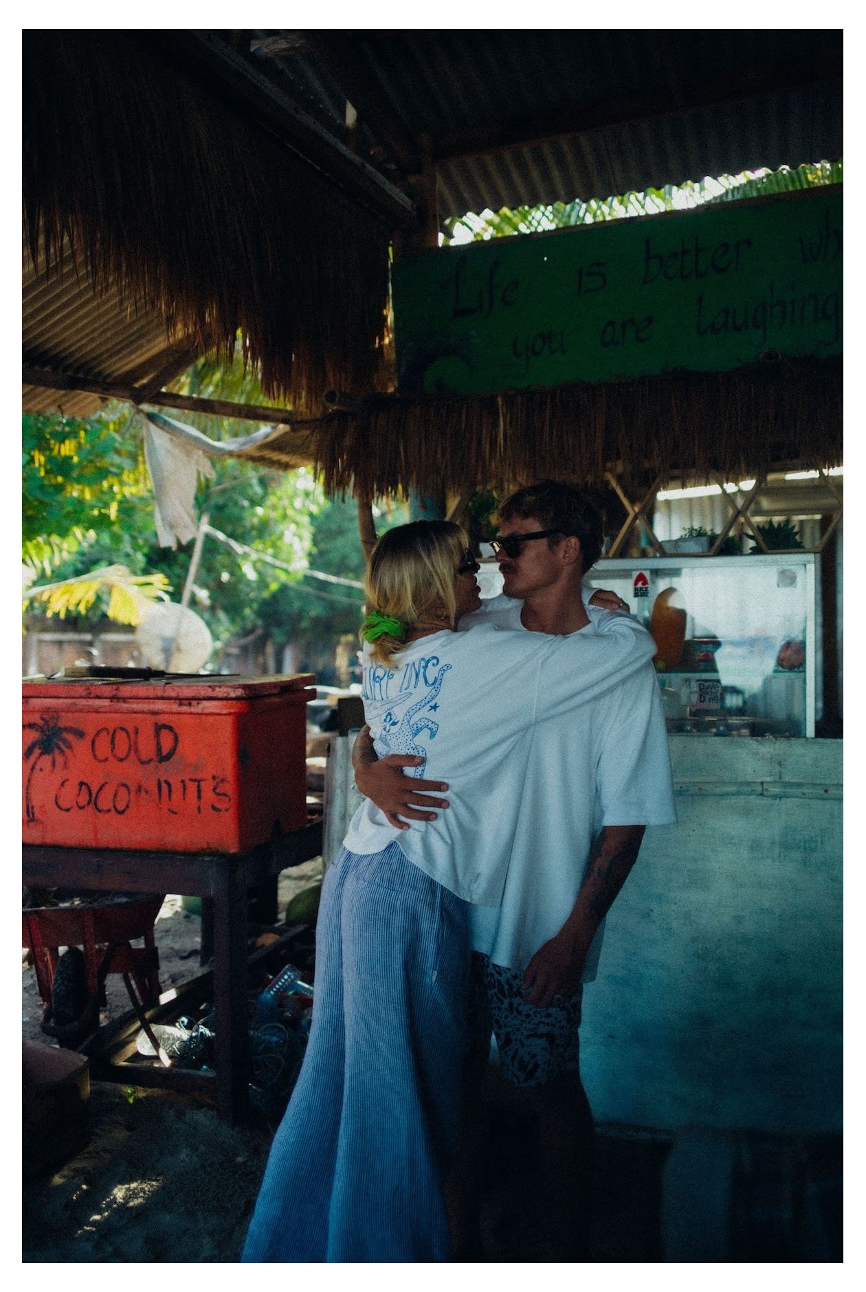 Lazy Linen Pants - Royal Blue