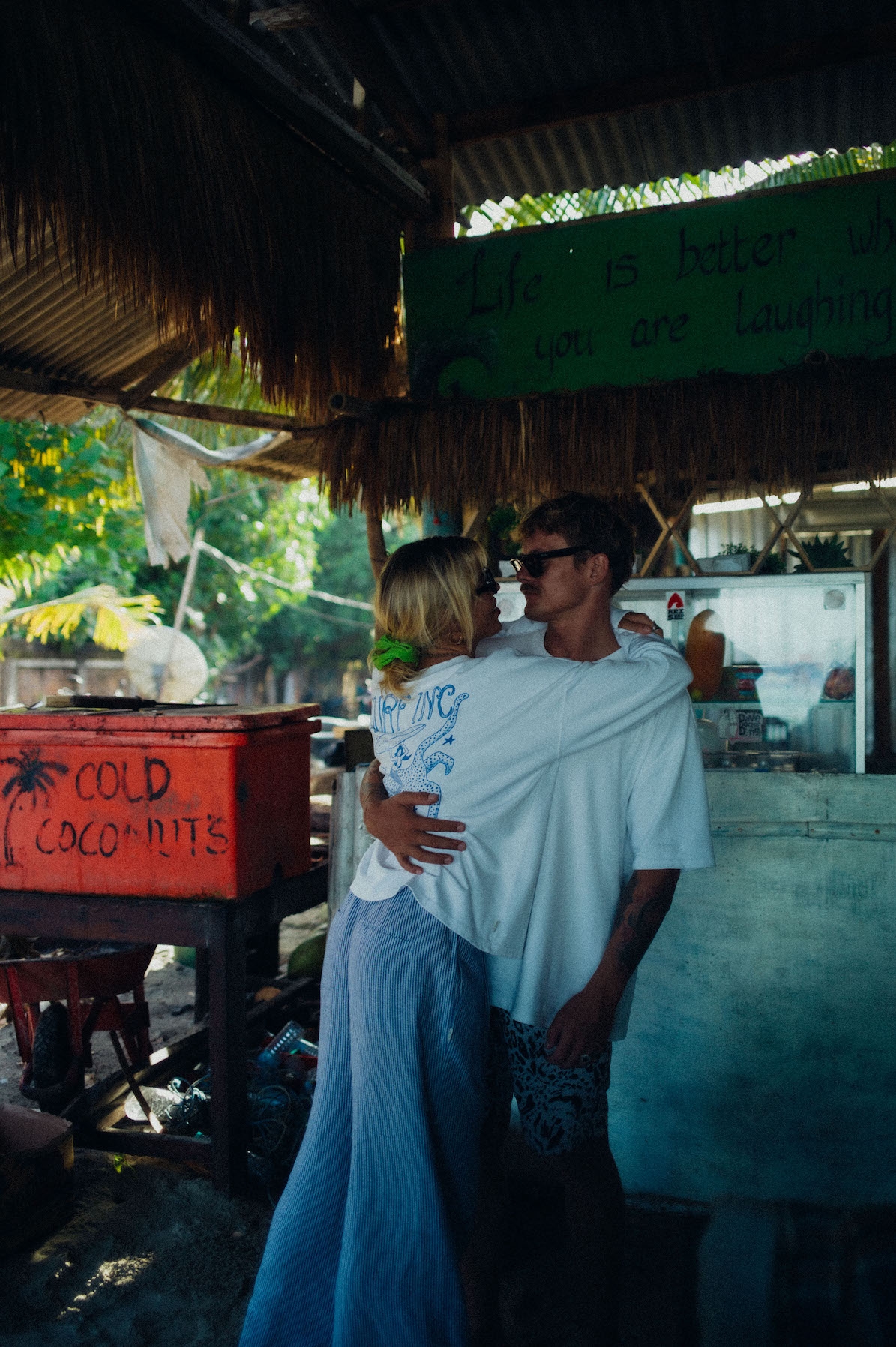 Lazy Linen Pants - Royal Blue