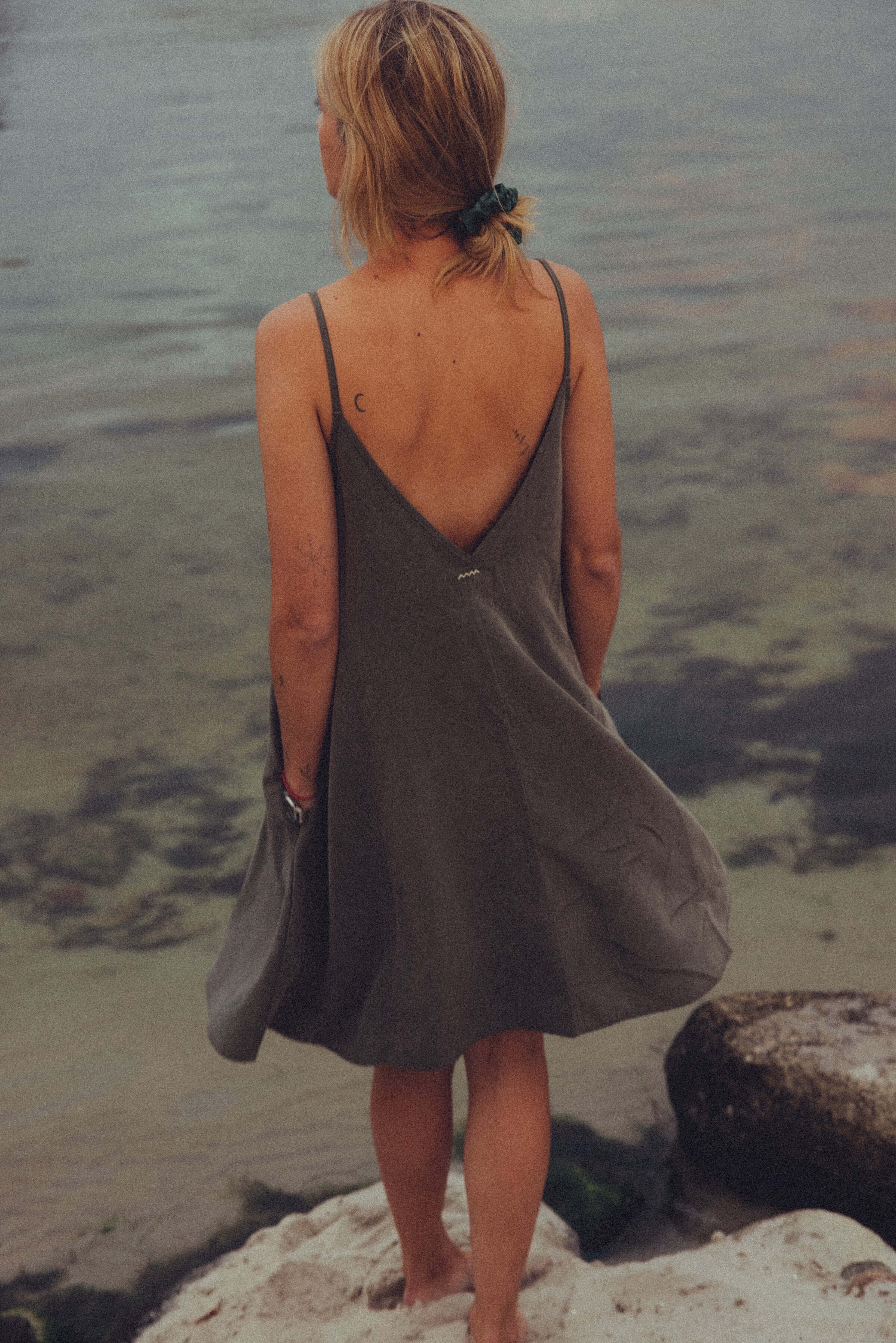 Ethereal Dress - Olive