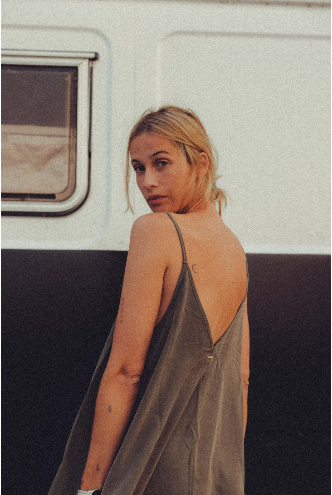 Ethereal Dress - Olive
