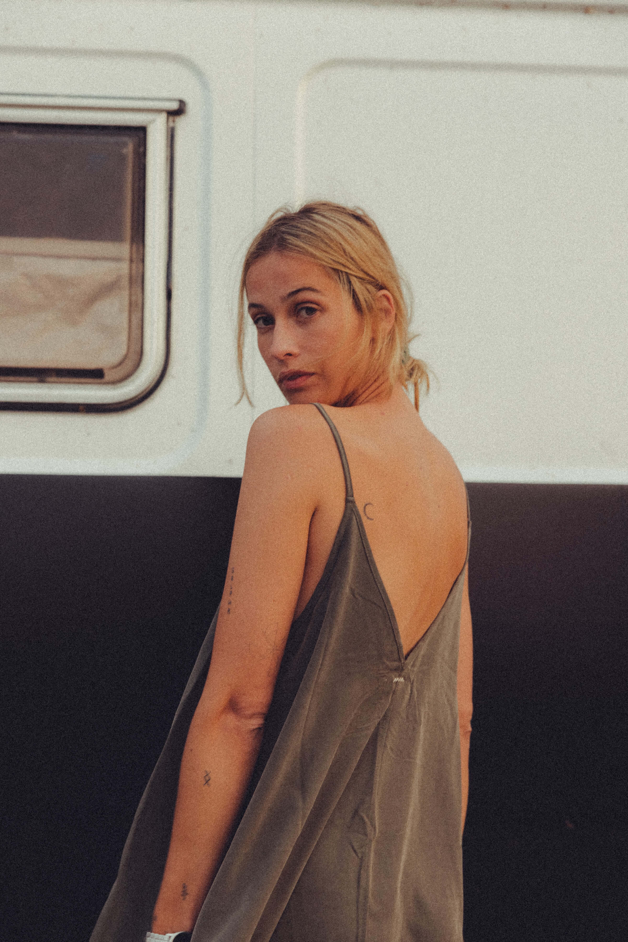 Ethereal Dress - Olive