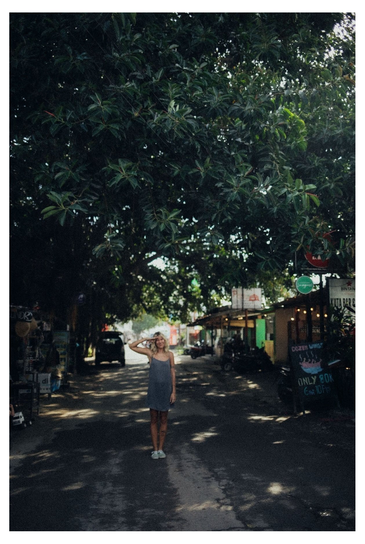 Mini Cupro Dress - Stone Grey