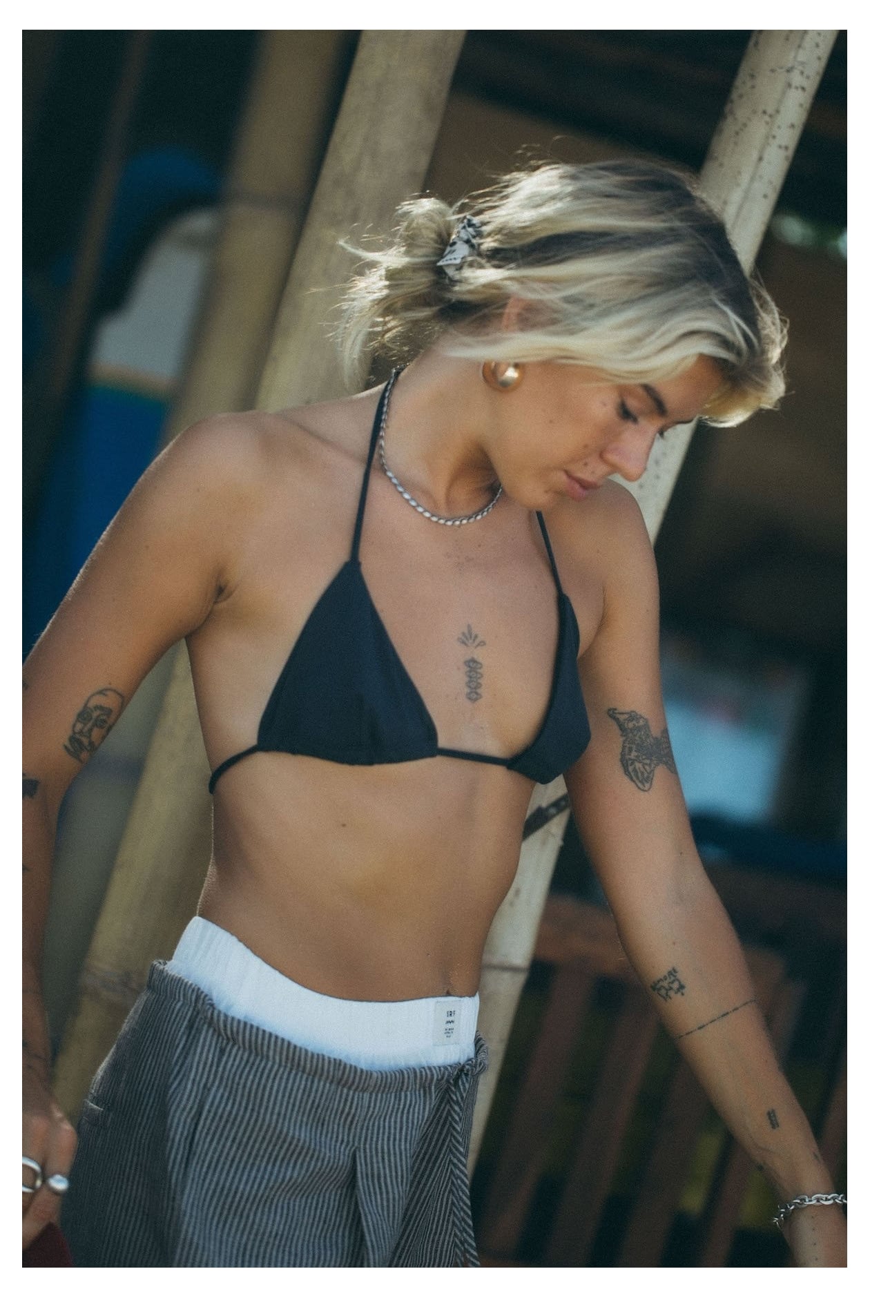 Lazy Linen Pants - Stone Grey Lazy Linen Pants - Stone Grey