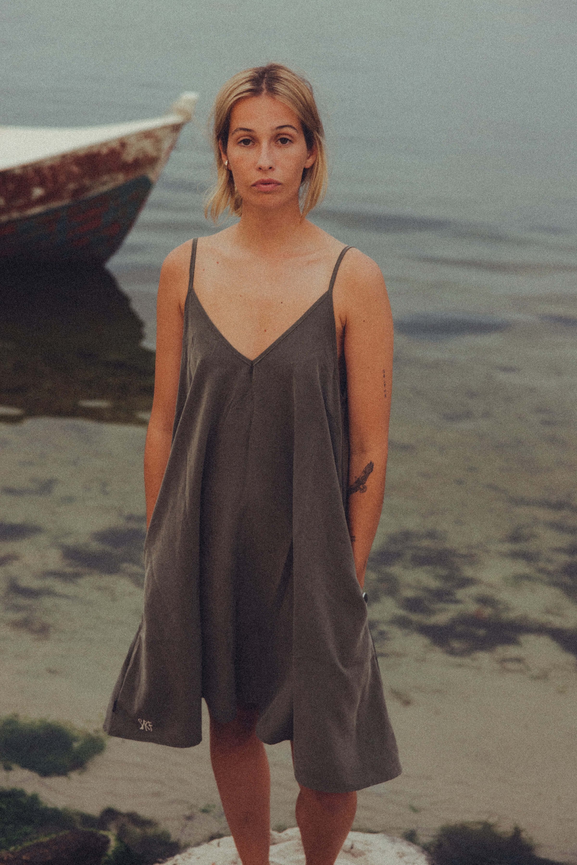 Ethereal Dress - Olive