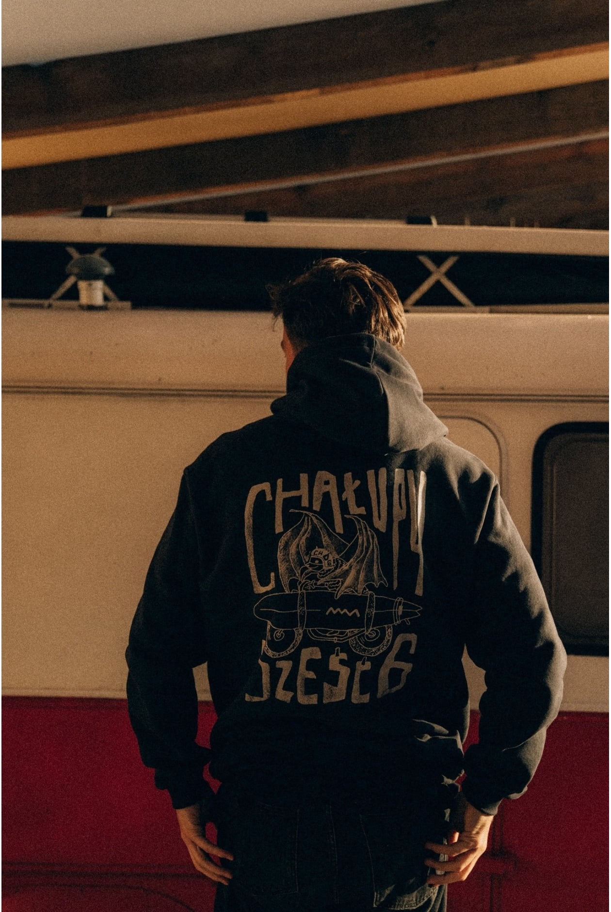 CH6 Hoodie - Acid Black CH6 Hoodie - Acid Black