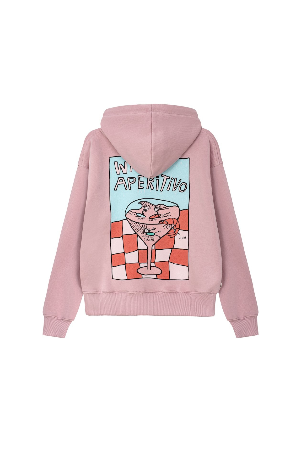 Wave Aperitivo Hoodie - Pink Kush | Surf Inc.