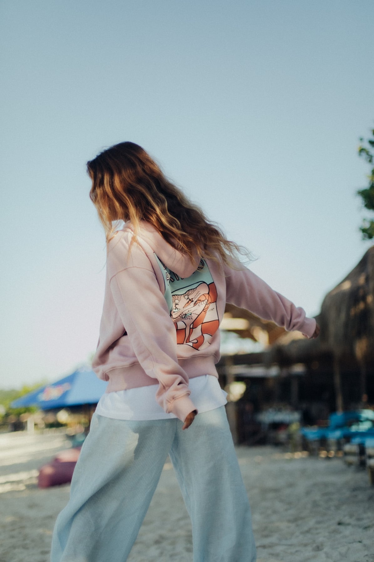 Wave Aperitivo Hoodie - Pink Kush Wave Aperitivo Hoodie - Pink Kush