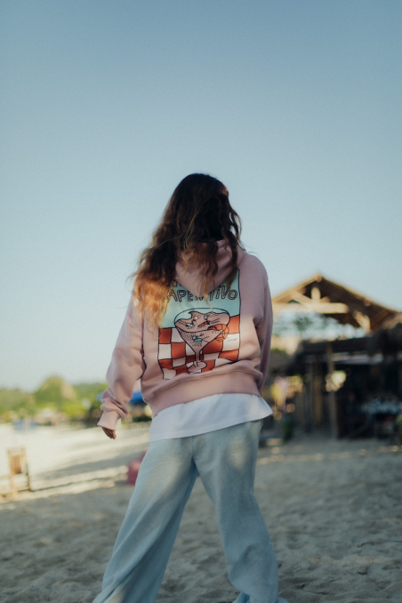 Wave Aperitivo Hoodie - Pink Kush Wave Aperitivo Hoodie - Pink Kush