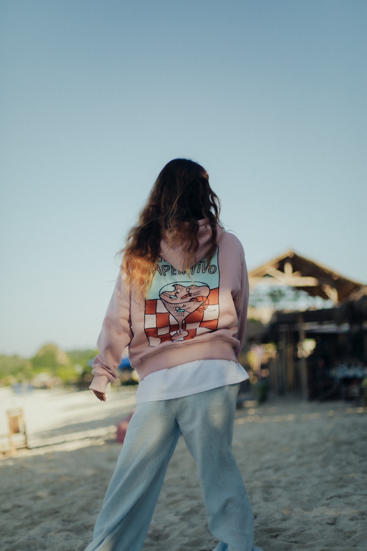 Wave Aperitivo Hoodie - Pink Kush Wave Aperitivo Hoodie - Pink Kush