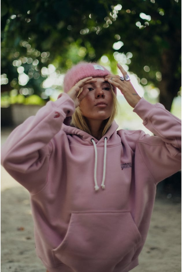 Wave Aperitivo Hoodie - Pink Kush | Surf Inc. Wave Aperitivo Hoodie - Pink Kush | Surf Inc.