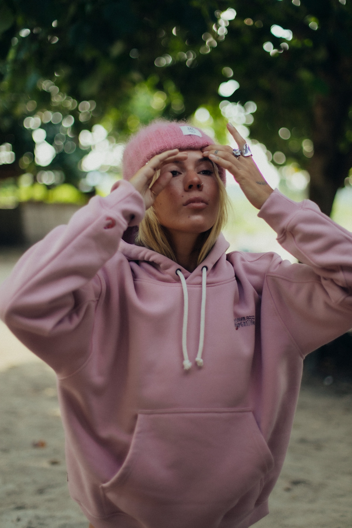 Wave Aperitivo Hoodie - Pink Kush Wave Aperitivo Hoodie - Pink Kush